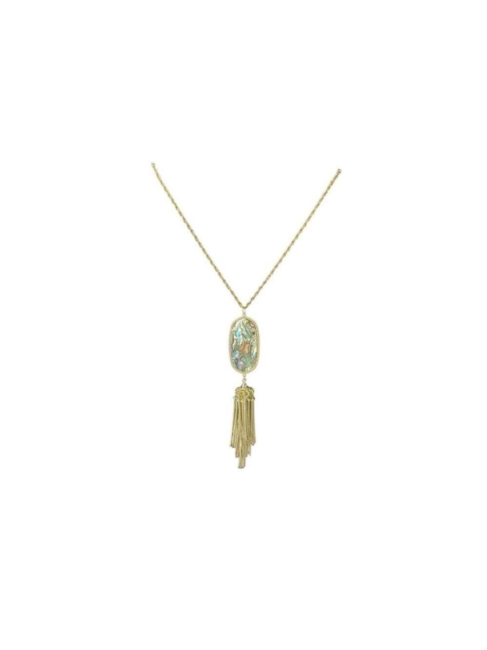 Women's Kendra Scott Rayne Necklace Abalone Shell Tassel